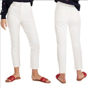 MADEWELL The High Rise Slim Boy Jeans NWT